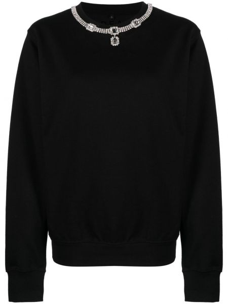 Krystaller sweatshirt Dea svart