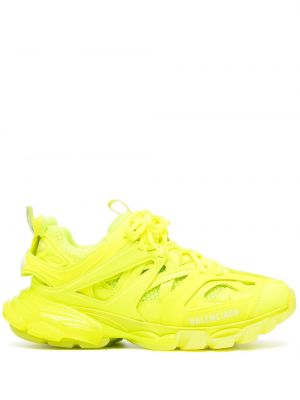 Zapatillas con cordones Balenciaga Track amarillo
