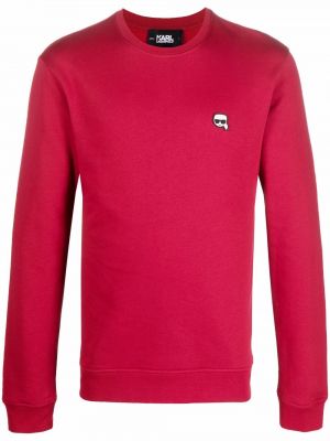 Sweatshirt Karl Lagerfeld rød