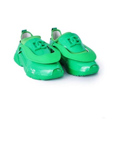 Sneakersy Dolce And Gabbana zielone