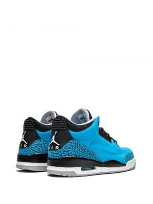 Sneakersy Jordan 3 Retro niebieskie