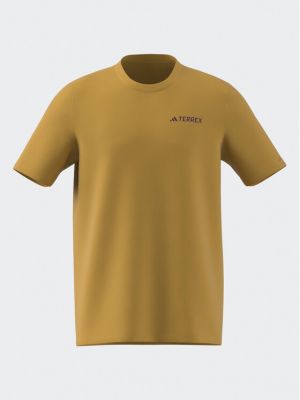Marškinėliai Adidas geltona