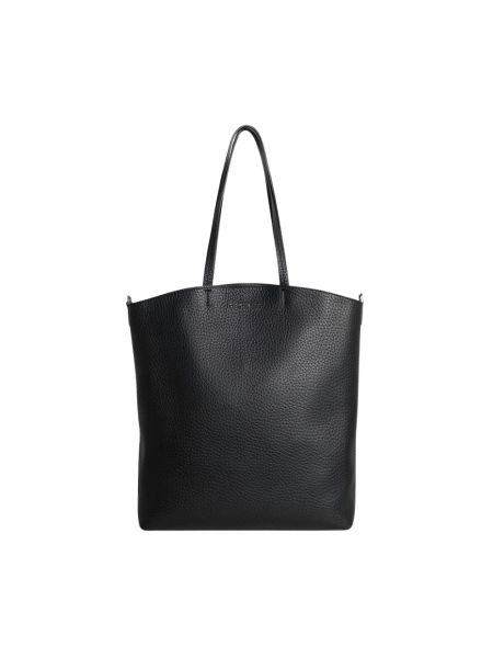 Elegant leder shopper handtasche Orciani schwarz