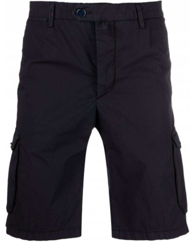 Pantalones cortos cargo Kiton azul