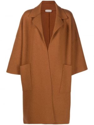 Trenchcoat i kashmir Lunaria Cashmere brun