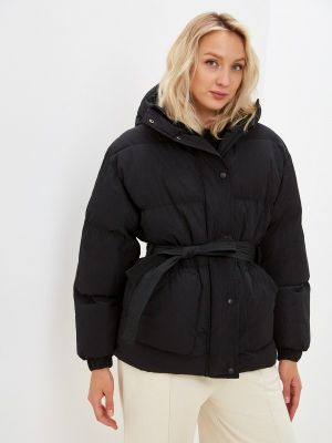 Утепленная куртка Moona Store черная