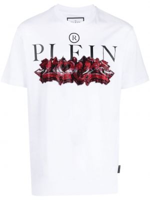 T-shirt Philipp Plein vit