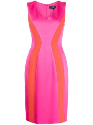 Φόρεμα με λαιμόκοψη v Paule Ka ροζ