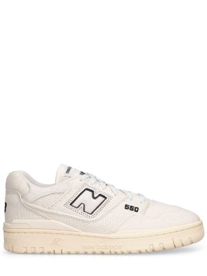 Zapatillas de cuero New Balance 550 beige