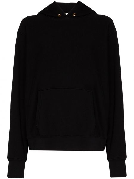 Medvilninis džemperis su gobtuvu Les Tien juoda