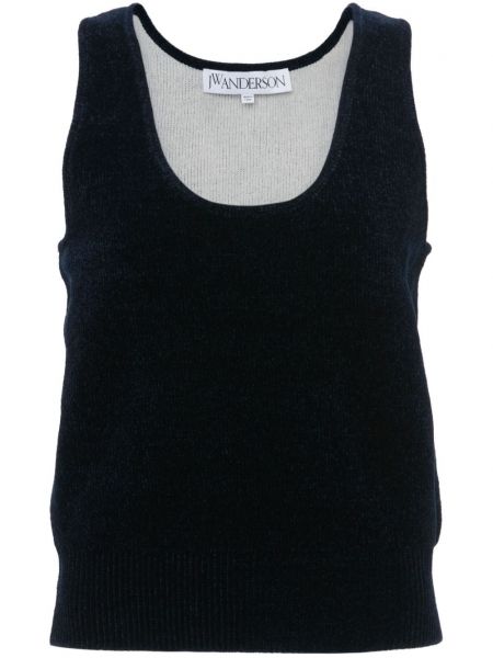 Tanktop med rundhals Jw Anderson blå