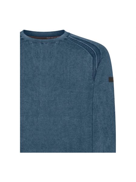 Sweter Rrd niebieski