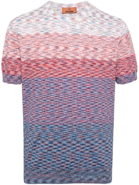 T-shirt di cotone con stampa tie-dye Missoni