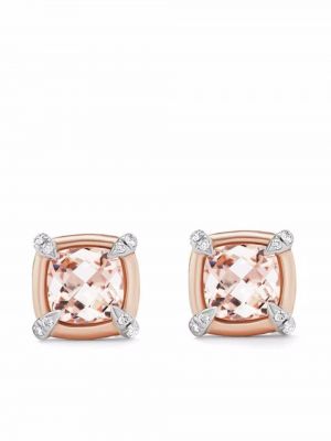 Pendientes de oro rosa David Yurman