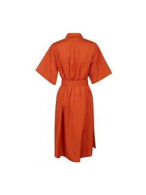 Hemdkleid aus baumwoll Aspesi orange