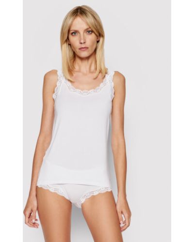 Modál slim fit felső Joop! - fehér