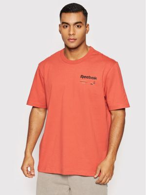 Majica oversized Reebok narančasta