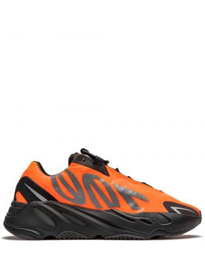 Маратонки Adidas Yeezy оранжево