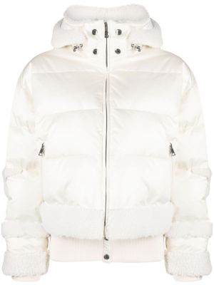 Skijaška jakna s uzorkom zvijezda Bogner bijela