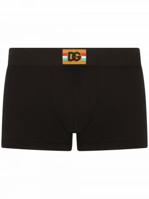 Jersey boksershorts Dolce & Gabbana svart