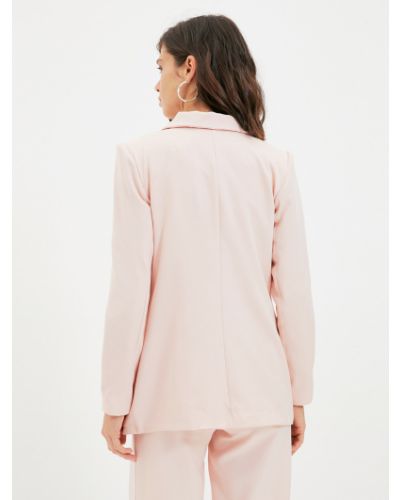 Розовый пиджак Trendyol