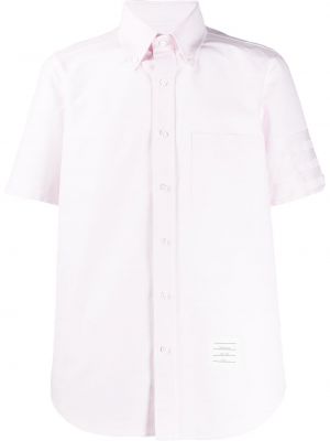 Σατέν πουκάμισο Thom Browne ροζ