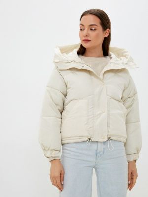 Утепленная демисезонная куртка Allegri белая