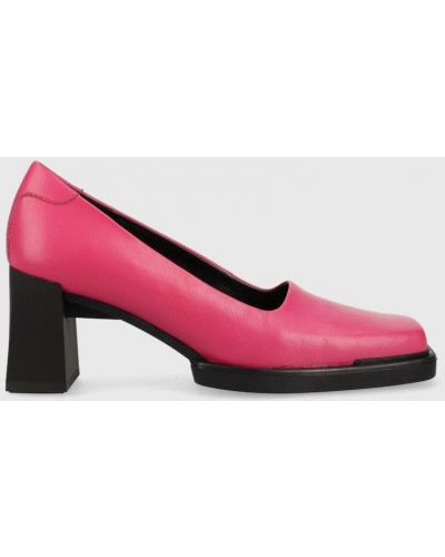 Ниски обувки с висок ток Vagabond Shoemakers розово