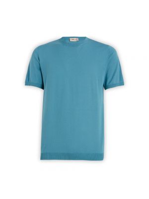 Dzianinowa koszulka Irish Crone niebieska