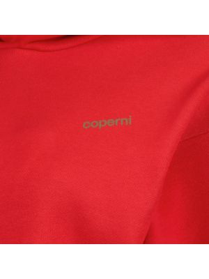 Sudadera con capucha oversized Coperni rojo