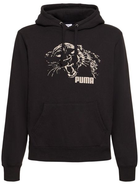 Sudadera con capucha Puma negro