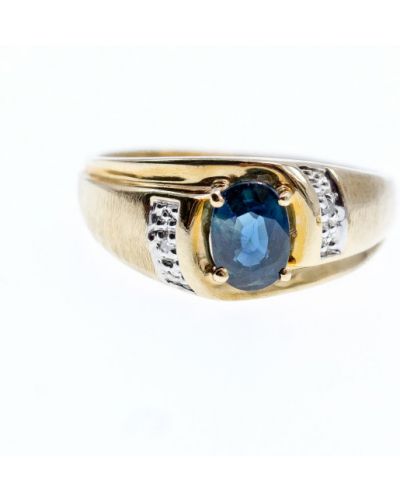 С бриллиантом кольцо с камнями Sky Jewelry