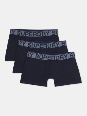 Boxers de algodón Superdry azul