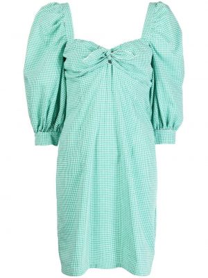 Mini šaty Stefania Vaidani zelená