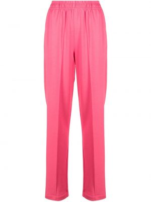 Pantaloni sport din bumbac Styland roz