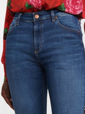 High waist skinny jeans Ag Jeans blau