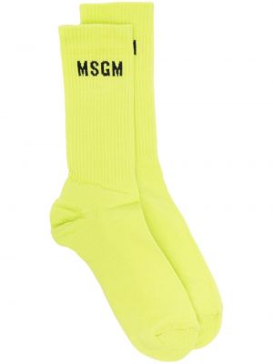 Ponožky Msgm, zelená