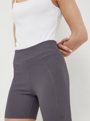 4F pantaloni scurti femei, a , neted, high waist - Gri
