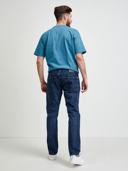 Egyenes szárú farmernadrág Pepe Jeans kék
