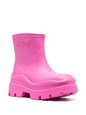 Ankle boots Msgm pink