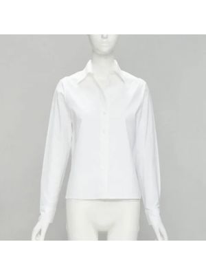 Blusa de algodón Jean Paul Gaultier Pre-owned blanco