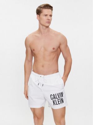 Białe szorty Calvin Klein Swimwear