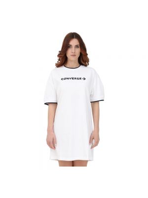 Sukienka mini Converse biała