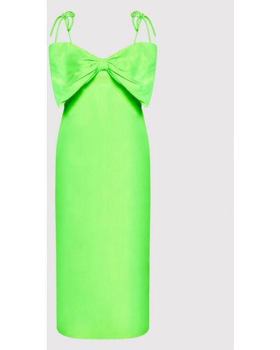 Sukienka koktajlowa Msgm, zielony