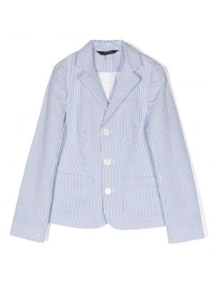 Stribet blazer for piger Ralph Lauren Kids blå