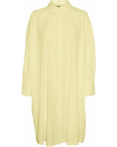 Košeľové šaty Vero Moda žltá