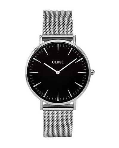 Boho hodinky Cluse stříbrné