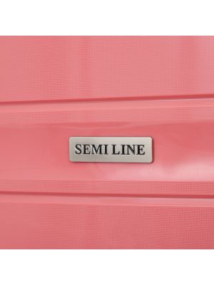 Куфар Semi Line розово