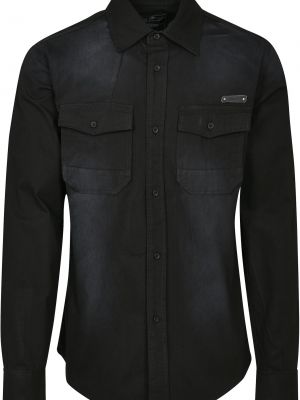 Rifľová košeľa Brandit čierna