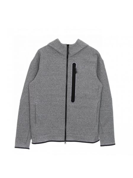 Fleece hoodie mit reißverschluss Nike schwarz